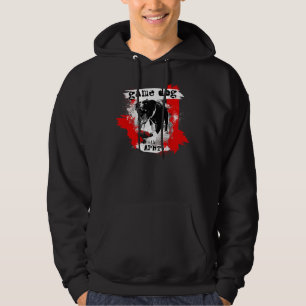 Game Hund Apbt American Pitbull Terrier White Edit Hoodie