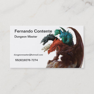 Game Master Visitkort