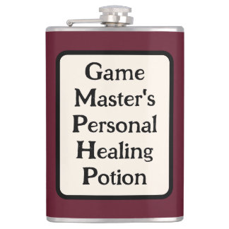 Game Master's Healing Potion Vinyl Wrapped Flask Fickplunta