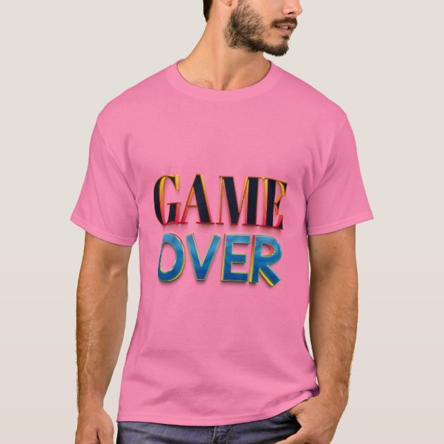 Game Mode På – Gamer Grafisk T-Shirt (Framsida)
