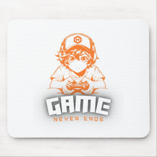 Game Never Ends Mousepad Musmatta