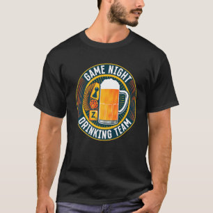 Game Night Drinking Team Family Game-kväll T Shirt