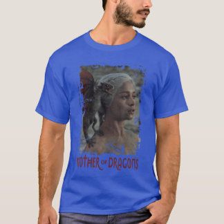 Game of Thrones Daenerys Targaryen Mor till Drakar T Shirt