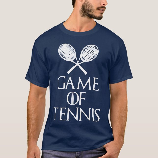 Game ofennis vintage t shirt (Framsida)