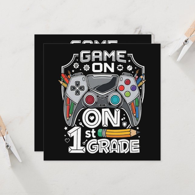 Game On 1:a klass tillbaka till skolan (Fram/Back In Situ)