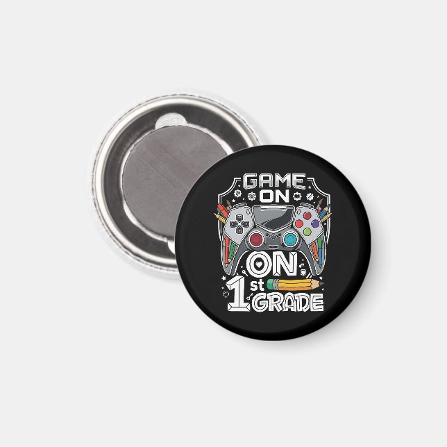 Game On 1:a klass tillbaka till skolan Magnet (Front/Back)