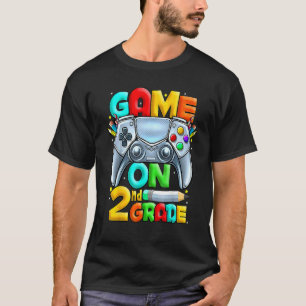 Game On 2nd Grade Back To School 2:a klass nivå U T Shirt