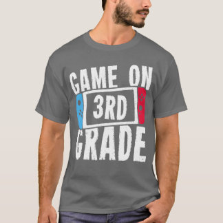 Game On 3rd Grade boy T Shirt