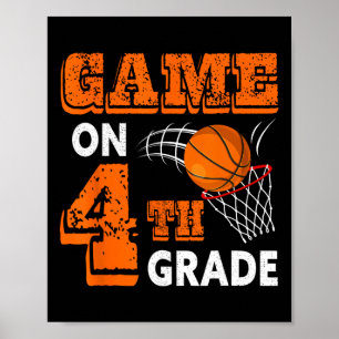 Game on 4th Klass Bysketbyll Byck till School Roli Poster
