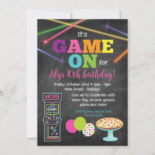 Game On Arkad Pizzafest Tavla Inbjudan