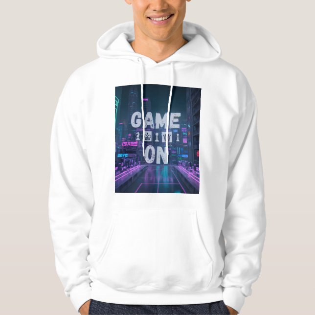 Game on chess hoodie (Framsida)