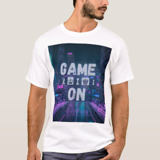 Game on chess t shirt
