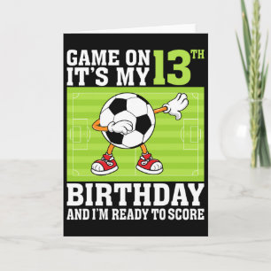 Game On Det är min 13-årsdag och jag är redo att g Kort