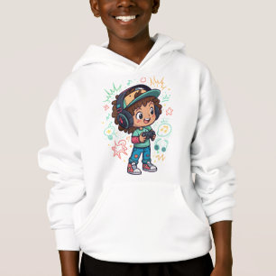 Game On Kid T-Shirt Design – Rolig Pop Art Stil