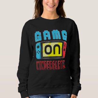 Game On Kindergarten Gaming Gamer Back To School S T Shirt