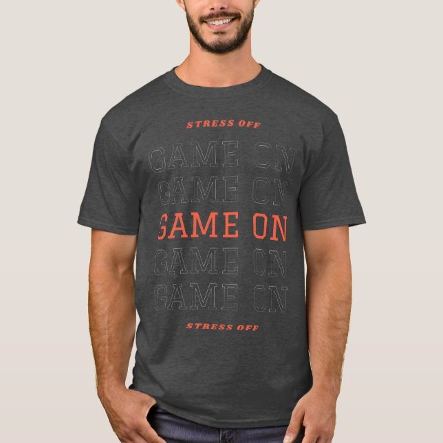 Game On Let the Fun Begin boy T Shirt (Framsida)