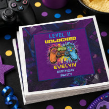 Game On Level Up TV-spel Födelsedag