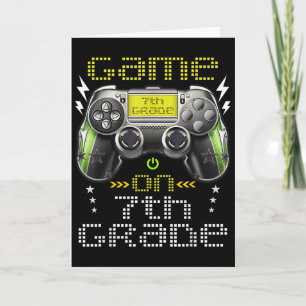 Game On Sjunde Klass Åter Till Skolan För Barn Fli Kort