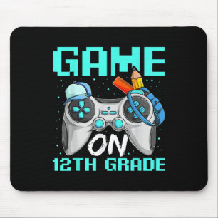 Game On Tolvte Klassens Tröjor, Rolig Gamer Pojk B Musmatta