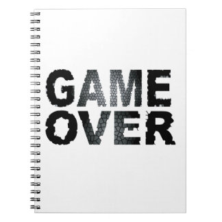 GAME OVER ANTECKNINGSBOK