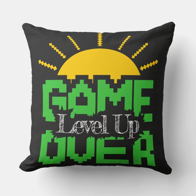 Game Over: Återuppliva gamla spel, Level Up Your G Kudde (Framsida)
