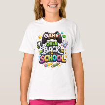 “Game Over – Back to School” Färgglad Speltema