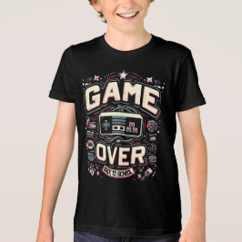 Game Over, Back to School: Retro Console T Shirt