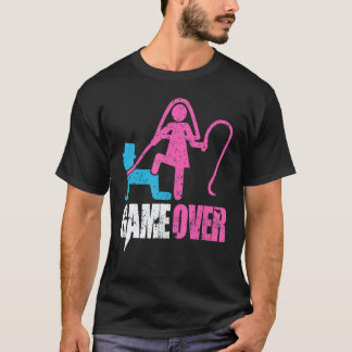 Game Over Bröllop Brud och Brudgum Möhippa T Shirt