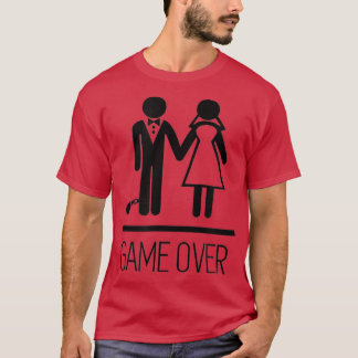 Game Over Funny JGA Saying, Stag Night T Shirt