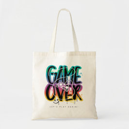 Game over graffiti joystick gamer tygkasse