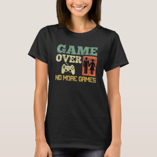 Game Over Inga Spel Bröllop Sängkammegrej 1 T Shirt