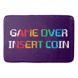 Game Over Insert Coin Badrumsmatta
