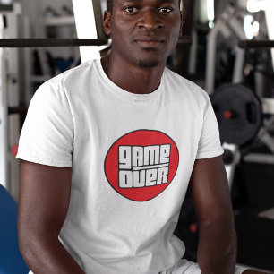 Game Over Klassisk T-Shirt för videospelare