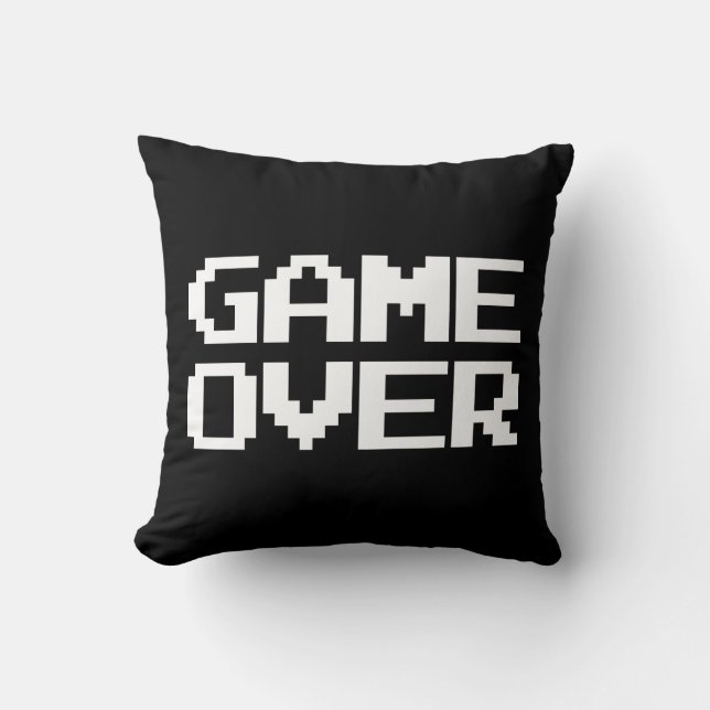 Game Over Kudde (Framsida)