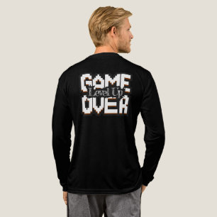 Game Over, Level Up: Pixelad Retro Spelvärld T Shirt