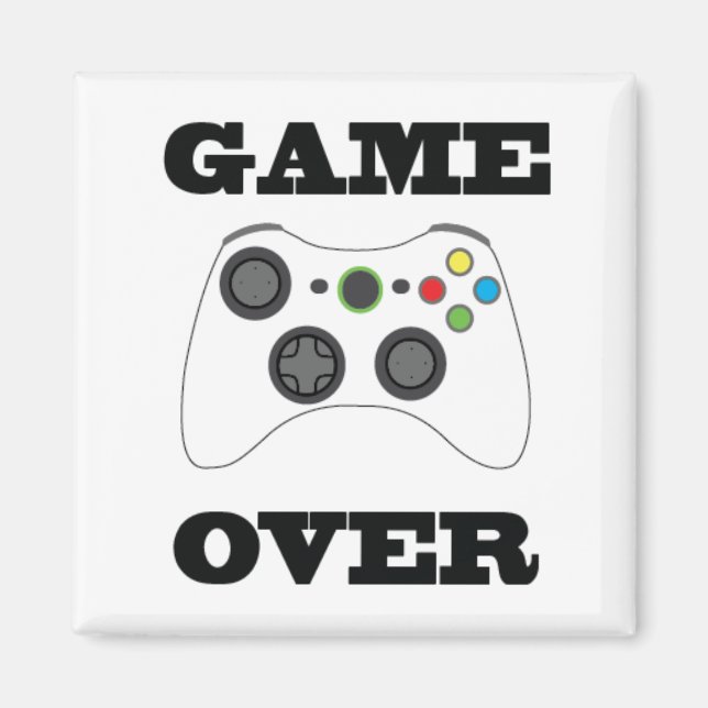 Game Over Magnet (Framsidan)