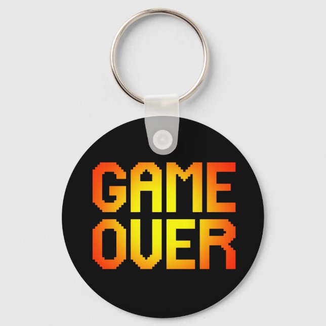 GAME OVER NYCKELRING (Framsida)