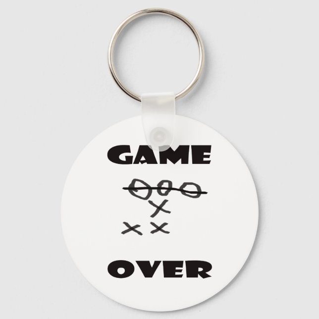 GAME OVER NYCKELRING (Framsida)