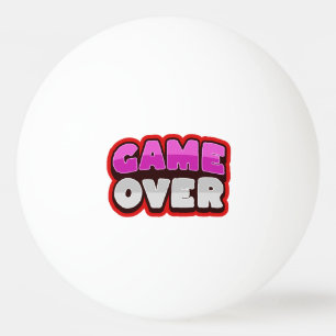 GAME OVER Pingisbollar