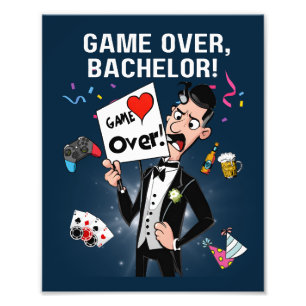 Game Over, Pojkvän! Fototryck