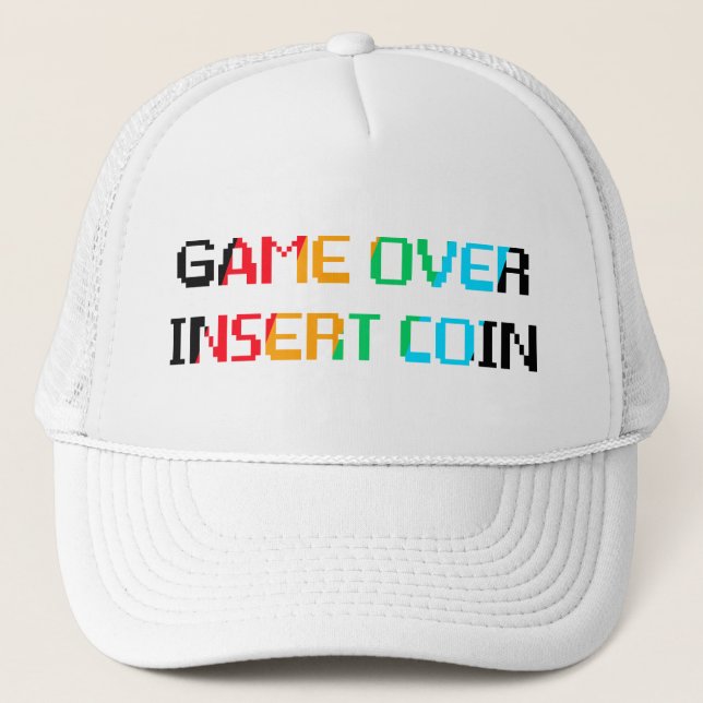Game Over Sätt i slant Keps (Framsida)