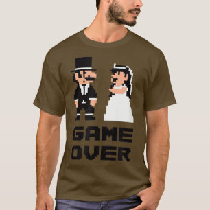 Game Over Svärmoajpartaj , Brud Gumm Komisk T Shirt