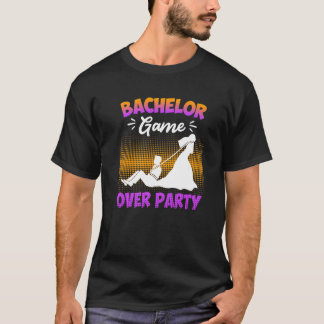 Game over  sventingsman bröllop t shirt