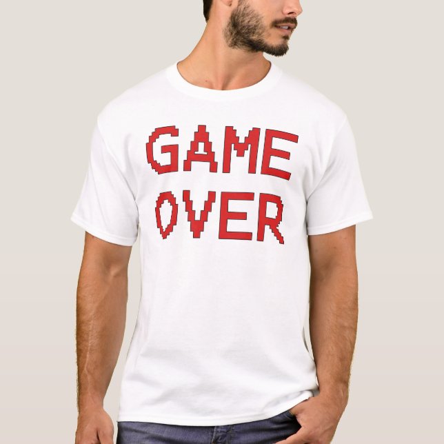 GAME OVER T SHIRT (Framsida)