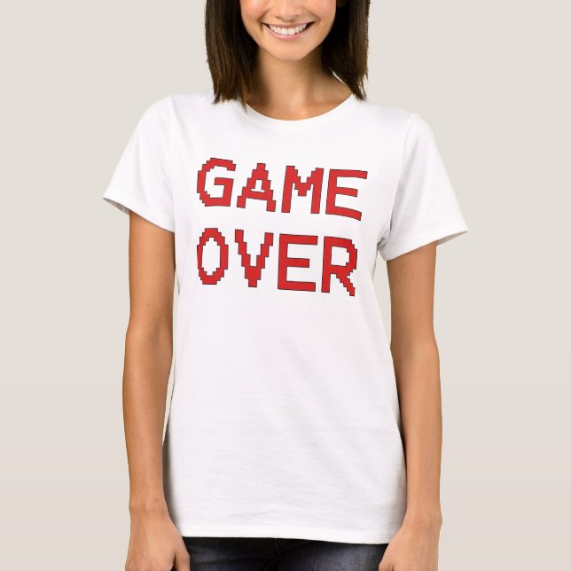 GAME OVER T SHIRT (Framsida)