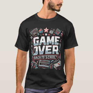 Game Over, Tillbaka till skolan: Retroklippen T Shirt
