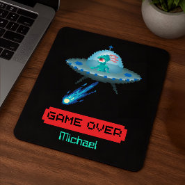 'Game Over' Utomjording Flygande UFO Rymdskepp, Pi Musmatta