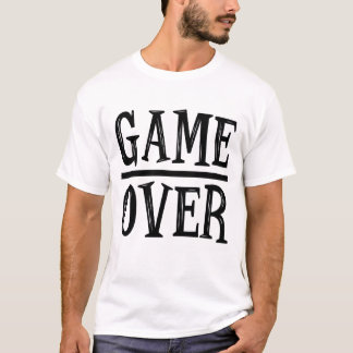 Game Over Video Games T Shirt