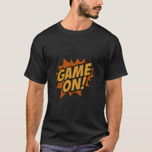 GAME PÅ! Tecknad - sprängning ・ Spelarvägg Poster T Shirt