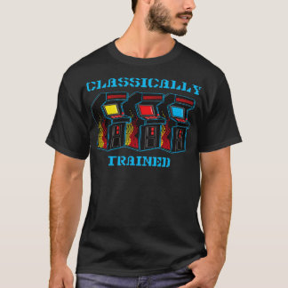 Game Retro 80s, klassiskt tränat, för videokameror T Shirt